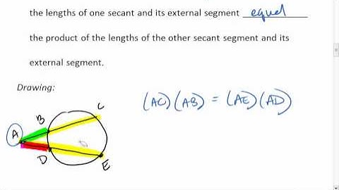 Geo 10.6 (2 of 4) Segments of Secants Theorem.mp4