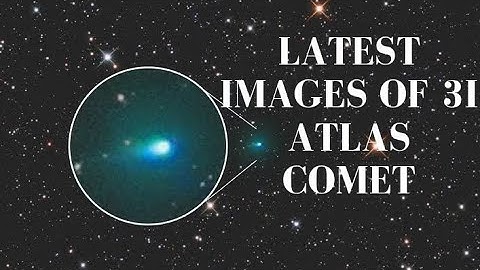 GENUINE IMAGES OF 3I ATLAS COMET 