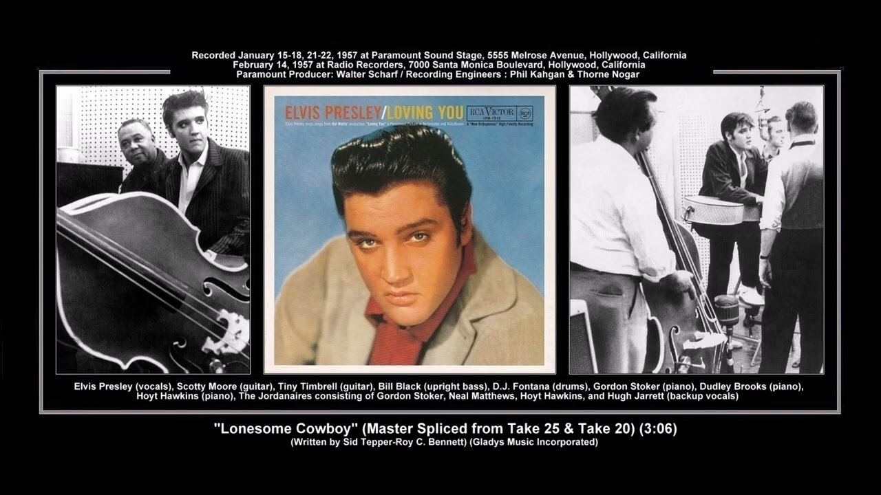 1957 RCA ''Lonesome Cowboy'' (Master Spliced from Take 25 & Take