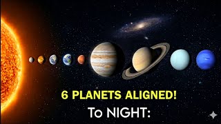 Six Planets Aligned in the Sky 😱 The Greatest Cosmic Show of 2026