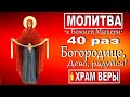 Молитва "Богородице, Дево, радуйся!" 40 раз подряд. Помолимся Божией Матери во оставление грехов ♥