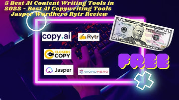 5 Best AI Content Writing Tools in 2023 - Best AI Copywriting Tools - Jasper Wordhero Rytr Review