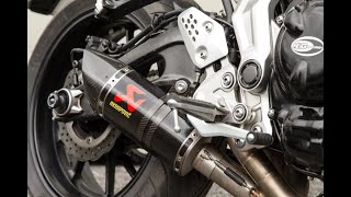 Yamaha MT 07 Akrapovic Carbon Full Exhaust System | London Tunnel