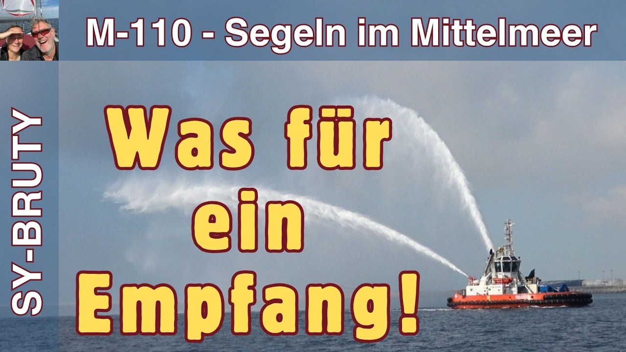 ⁣⛵ Barcelona vom Wasser aus – und ein ganz besonderer Empfang!  | M-110