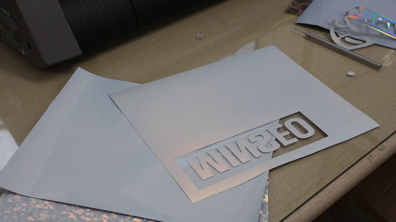HOW TO USE HOLOGRAM, PLATE, ELASTIC FOIL.의 사본 YouTube
