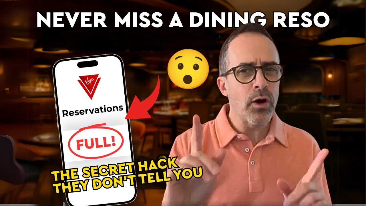 Круизный лайфхак! Как забронировать все желаемые столики в ресторанах.