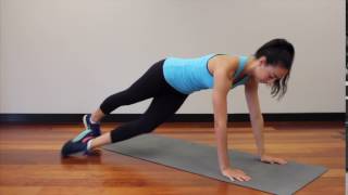 Plank Cross Taps