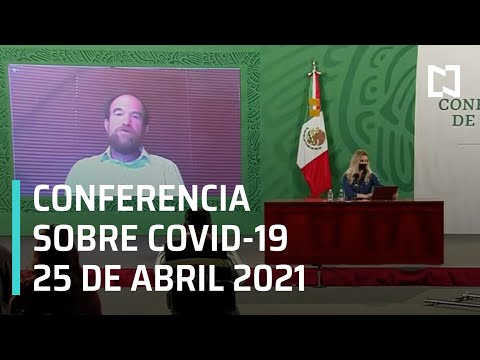 Informe diario Covid-19 en Vivo - 25 de Abril 2021