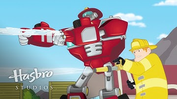 Transformers: Rescue Bots - Meet Heatwave | Transformers Junior