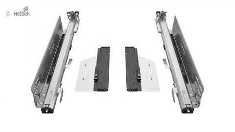 Push to open Silent HETTICH für Actro 5D Montagevideo