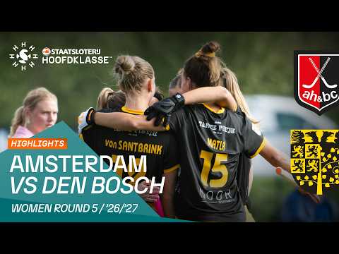 A final rematch with a lightning-fast twist ⚡ AMS – DEN 🏑 Hoofdklasse Women ‘26/’27 Highlights thumbnail