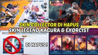 COLLECTOR SKIN REMOVED FROM ASPIRANTS! KAGURA LEGEND SKIN, EXORCIST SKIN RESALE