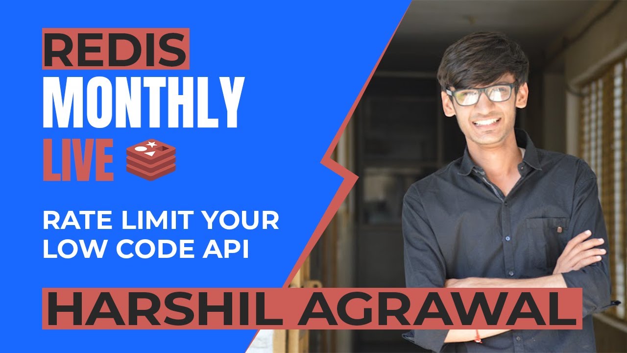 Redis Monthly Live with Harshil Agrawal - Episode 4