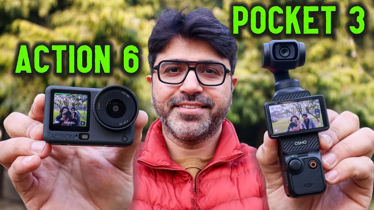 DJI Osmo Action 6 vs DJI Pocket 3 | Best Vlogging Action Camera 2026