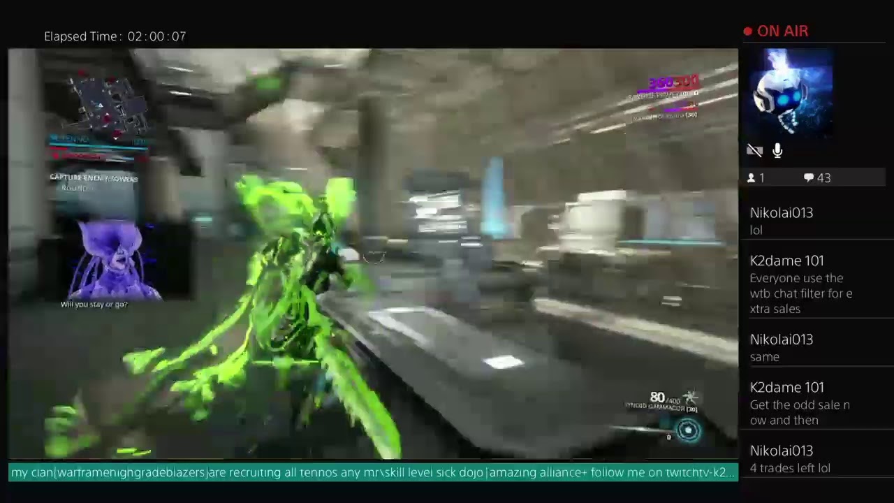 warframe road to 100k platinum| Make sure to follow ps4 k2dame101-twitch & subscribe to youtube