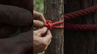 Hard Rope Knot #toolmaking #diytools #metalfabrication