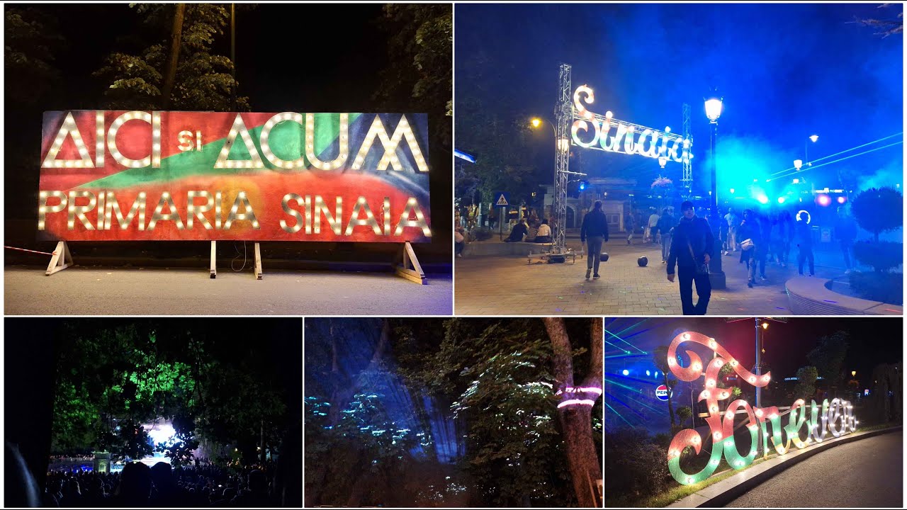 Prima zi și prima seară de festival | Festivalul Sinaia Forever 2024 | Pregătiri, show, concerte✨️