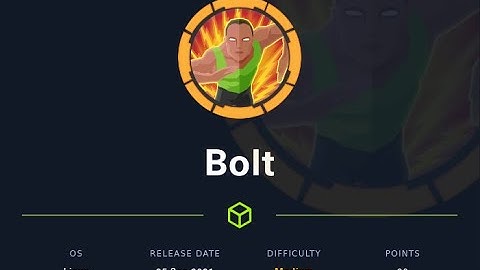 HTB Bolt Walkthrough highlight