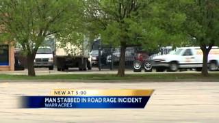 Man stabbed in neck during road rage incident