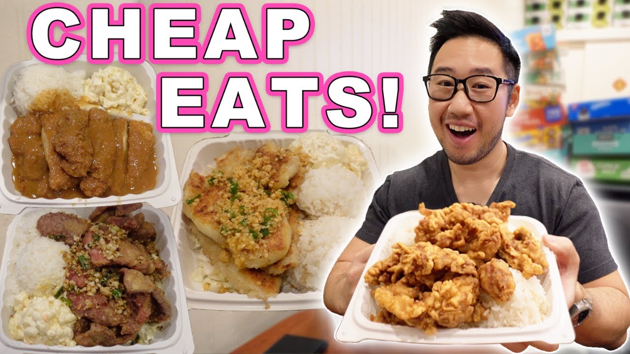 MASSIVE Cheap Plates! [Oahu, Hawaii] Chicken Cutlet, Spicy Garlic
