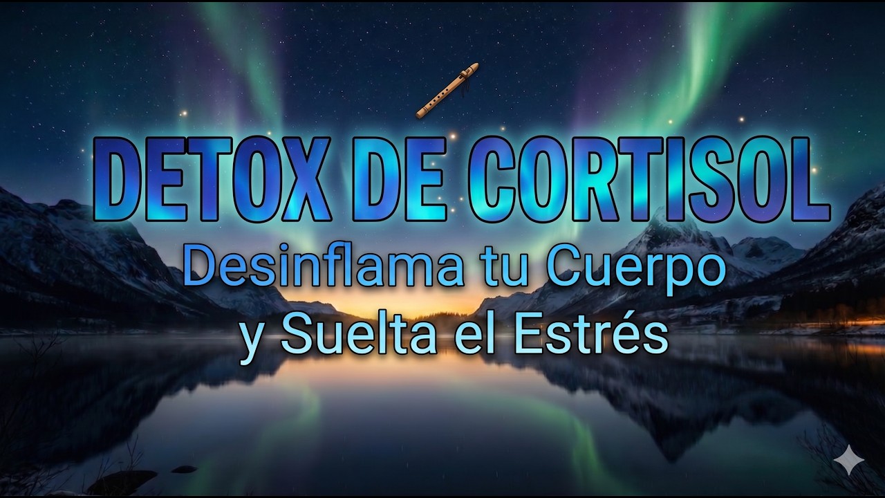 DETOX DE CORTISOL: Desinflama tu Cuerpo y Suelta el Estrés - YouTube