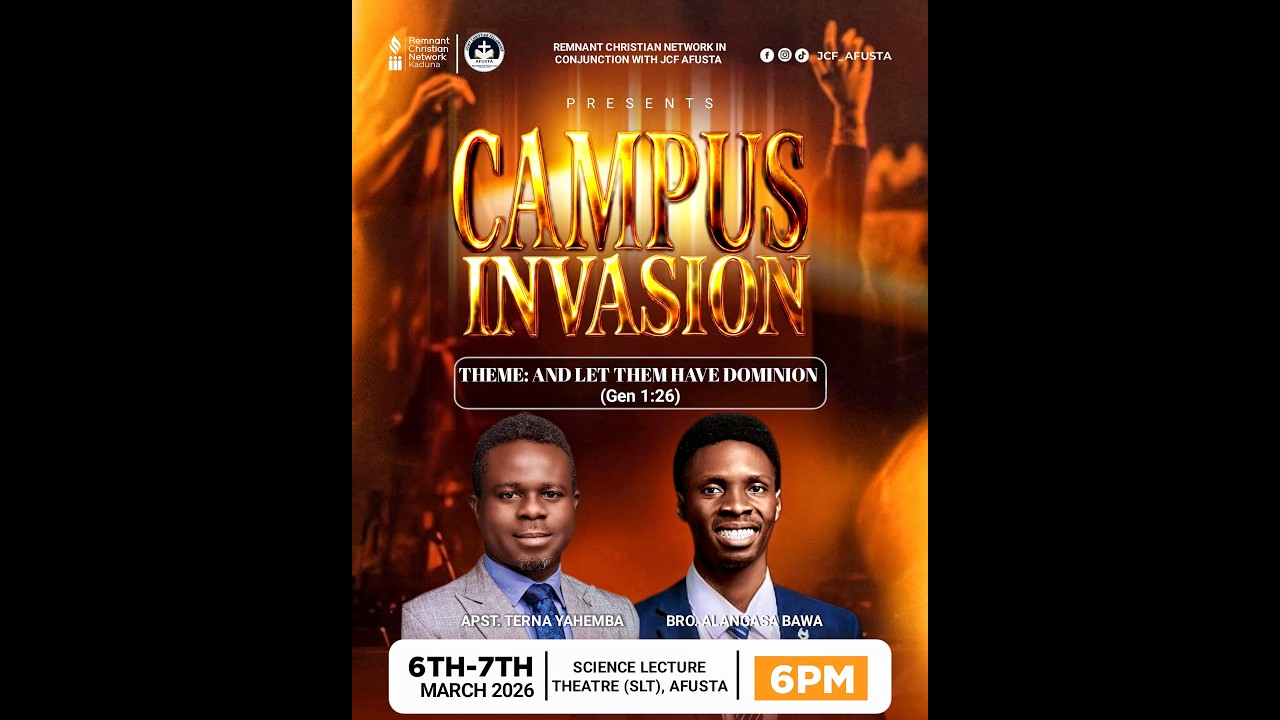 CAMPUS INVASION || AND LET THEM HAVE DOMINION || 06/03/2026