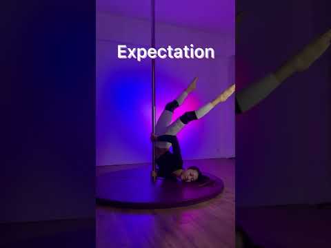 Expectation vs Reality - Pole Dance Floorwork