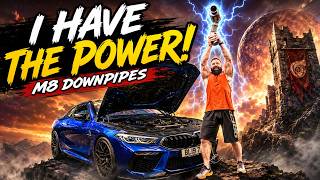 I Removed Every Cat From My BMW M8 | FULL Downpipe DIY
