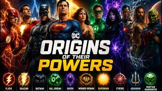 DC Heroes and the Source of Their Powers Explained!