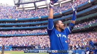 Daily recap: edwin encarnacion hit three home runs and collected nine
rbis as the blue jays offense dominated in a 15-1 win over tigers
check out http://...