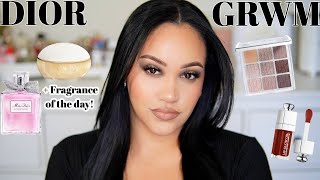 GRWM:FULL FACE OF DIOR ✨ JADORE SHIMMERING BODY GEL & MISS DIOR BLOOMING BOUQUET 💐 ALL THINGS GIRLY screenshot 2