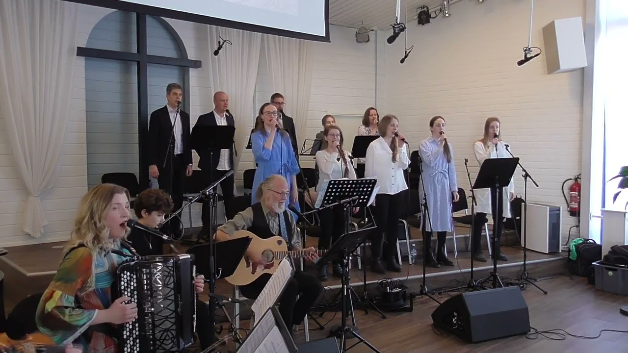 Suomalainen messu Kälviän Helluntaiseurakunnassa 7.5.2023