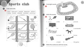 Super Minds 2 - Workbook unit 8 + 9