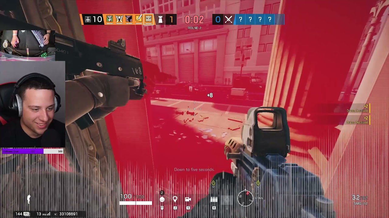 KNIFE FIGHT??? the best game of siege ever played