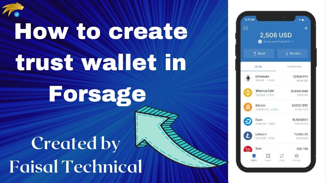 How To Create || Trust wallet || in Forsage BUSD
