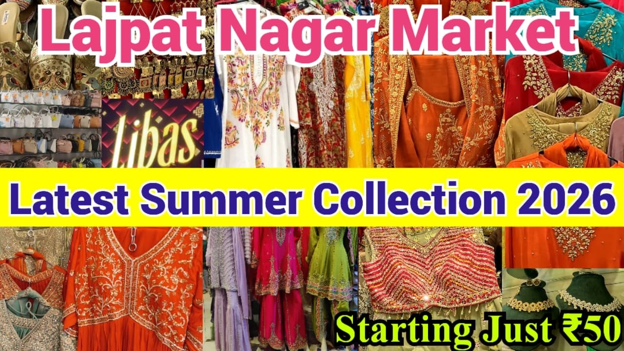 Lajpat Nagar Market Summer Collection 2026 | Budget Shopping in Delhi | Latest Fashion Haul
