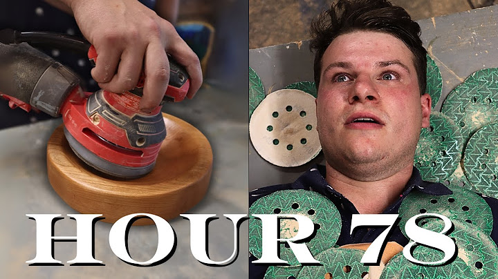 I Carved a Bowl with Sandpaper ONLY (Worst Idea Ever)
