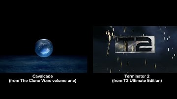 I synchronized the Cavalcade and Terminator 2 THX trailers