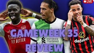 DJ SINCLAIRO Live: Gameweek 35 Review