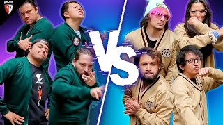 Caras Y Gestos Kingdom Vs Queparió - Kg