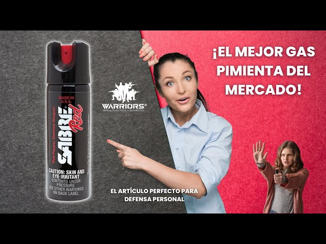 GAS PIMIENTA SABRE RED (AMERICANO) - DEFENSA PERSONAL