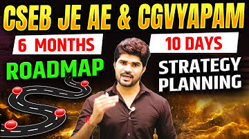 CSEB JE 2025 | 6 Months Complete RoadMap | How To Crack | Lokesh sir | Live @6:00pm #csebje #cspdcl