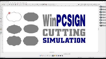 WinPCSIGN PRO 2018 - Cutting Simulation