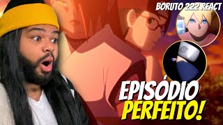 SARADA E CHOCHO, AS MAIORES O DIA ANTES DO EXAME | React/Comentários | Boruto EP 222