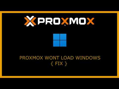 FIX: PROXMOX Windows VM Stuck on Boot Screen
