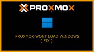 FIX: PROXMOX Windows VM Stuck on Boot Screen