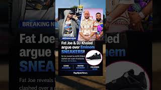 Fat Joe &amp; DJ Khaled Clash Over Eminem Sneakers?! 👟🔥 #shorts