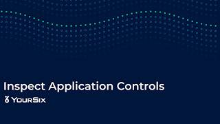 Inspect Application Controls