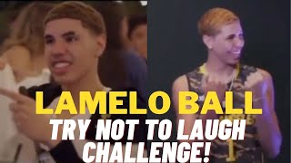 LAMELO BALL TRY NOT TO LAUGH CHALLENGE PT 3! LAMELO BALL FUNNIEST MOMENTS