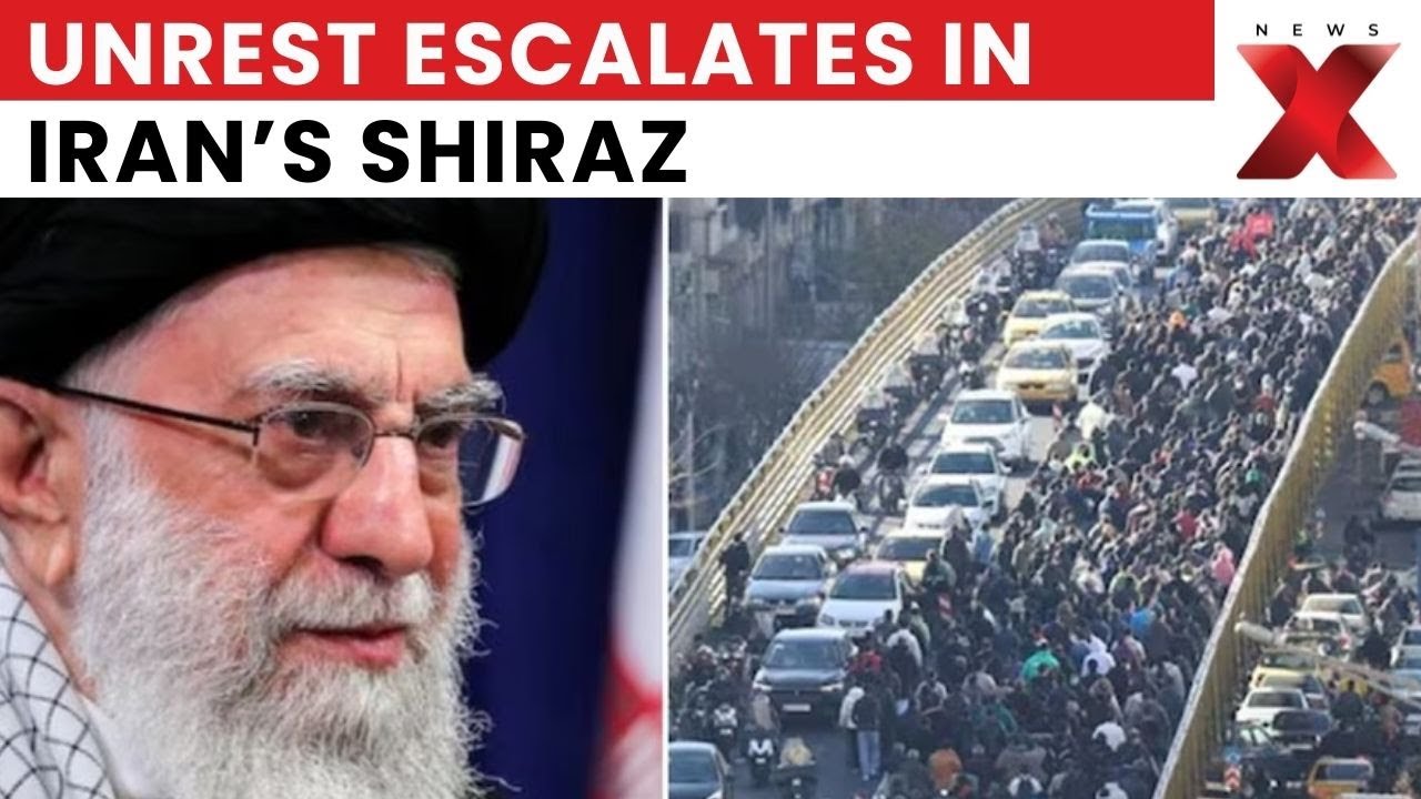Iran Protest: Heavy Security Deployed In Shiraz As Riots Erupt On City Streets | NewsX